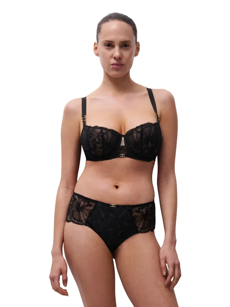 Chantelle - Muse Halbschalen-Balkon-BH Schwarz