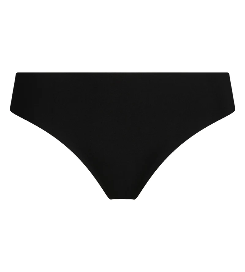 Unsichtbarer Damen-Slip aus Mikrofaser Schwarz Dim