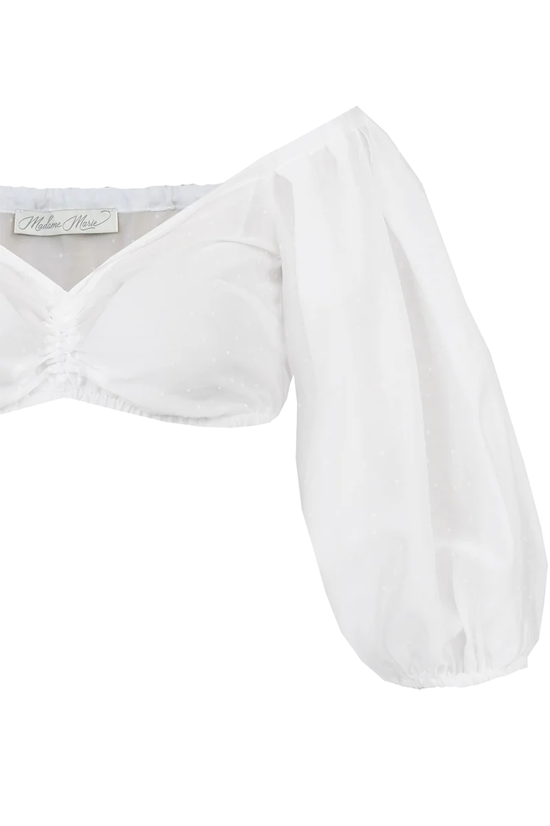 Carmen-Dirndlbluse mit Tencelanteil
