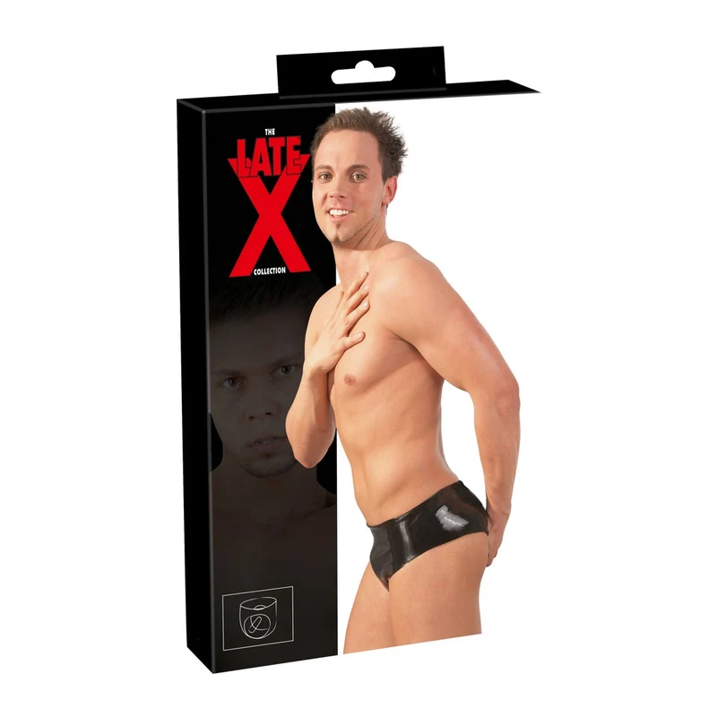 Latex Anal Dildo Slip M-L schwarz "Travis"