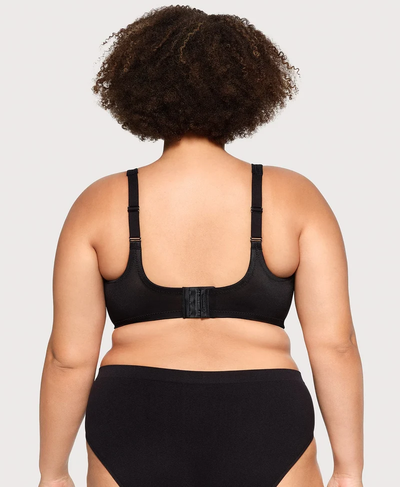 WonderWire Minimizer Bra Black