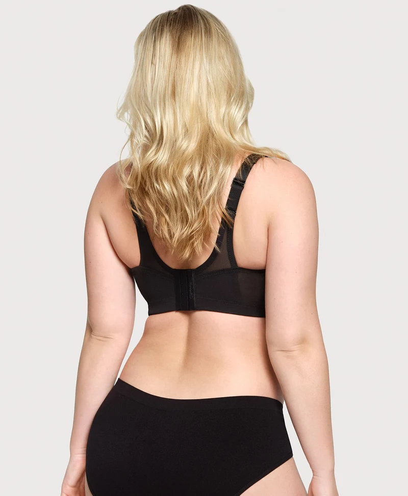 MagicLift Seamless Firm Support Bra Black