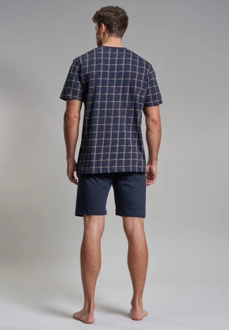 GÖTZBURG Shorty, V-Ausschnitt Navy
