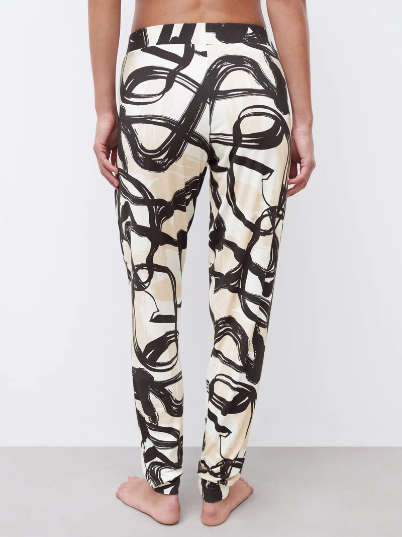 Femilet - Yara Hose mit Farbverlauf und mehrfarbigem Druck