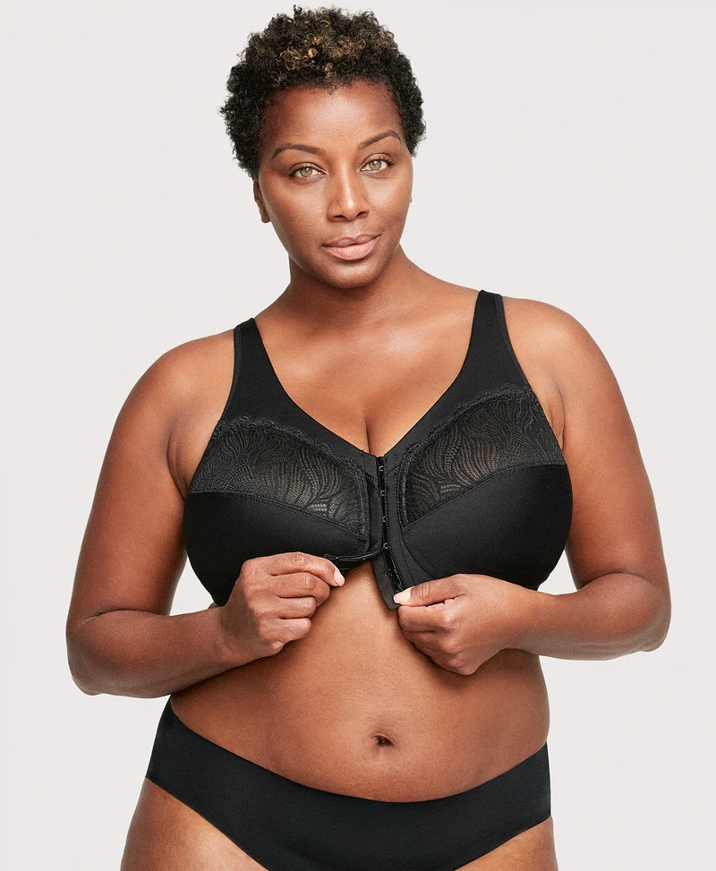 MagicLift Front-Closure Natural Shape Bra Black