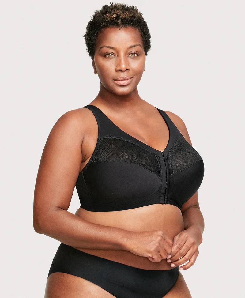 MagicLift Front-Closure Natural Shape Bra Black