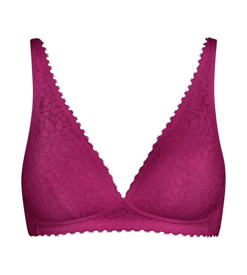 Triangel-BH mit Mikrofaser-Schaumstoffpolstern Fruits des Bois Daily Dentelle