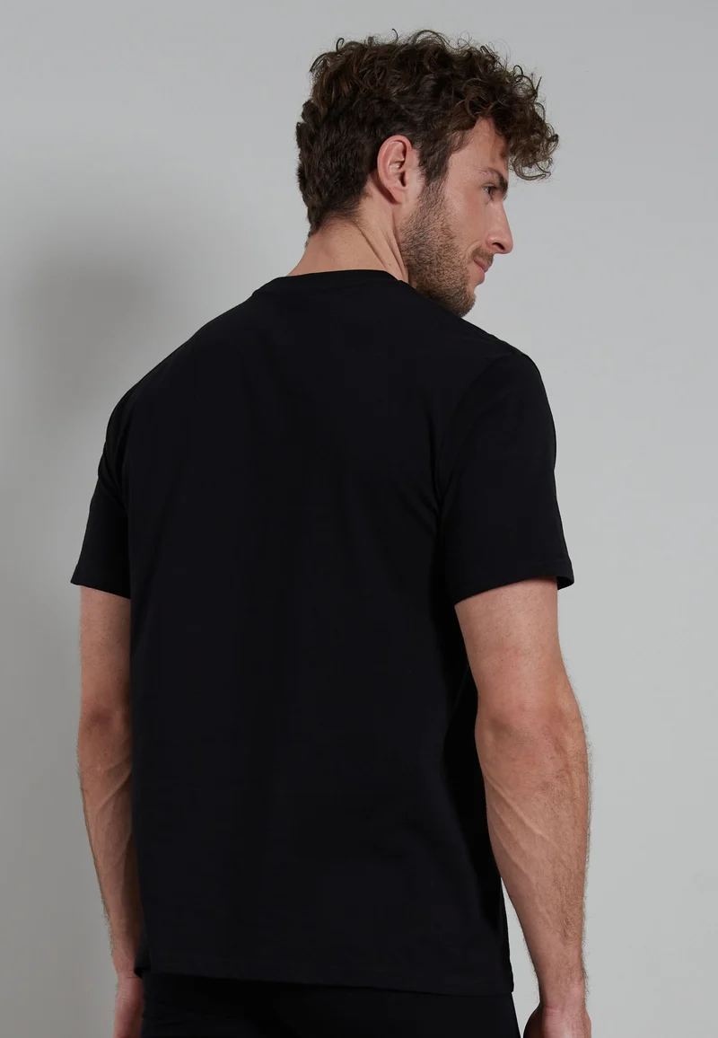 GÖTZBURG Shirt, 1/2, Rundhals 2er Pack black