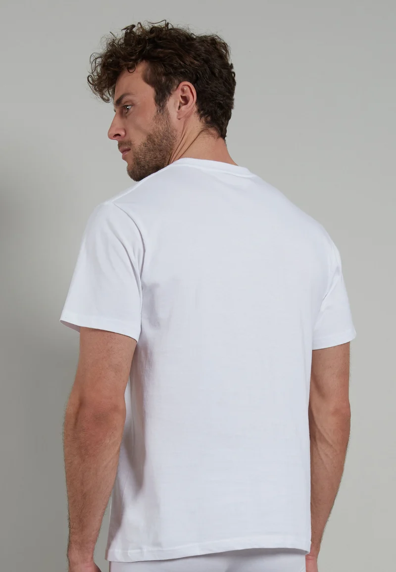 GÖTZBURG Shirt, 1/2, Rundhals 2er Pack weiss