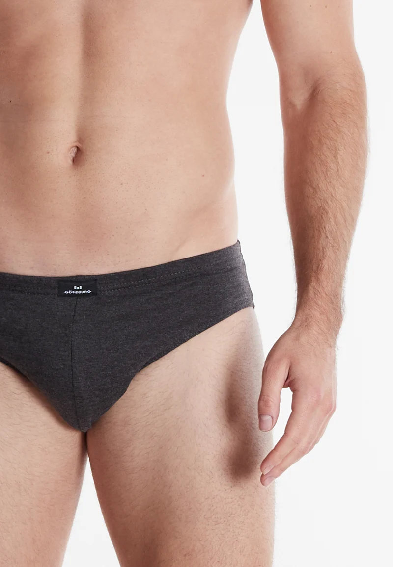 GÖTZBURG Sport Slip 5er Pack blau-dunkel-melange