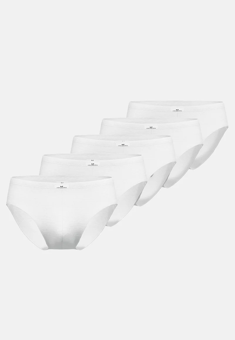 GÖTZBURG Sport Slip 5er Pack weiss