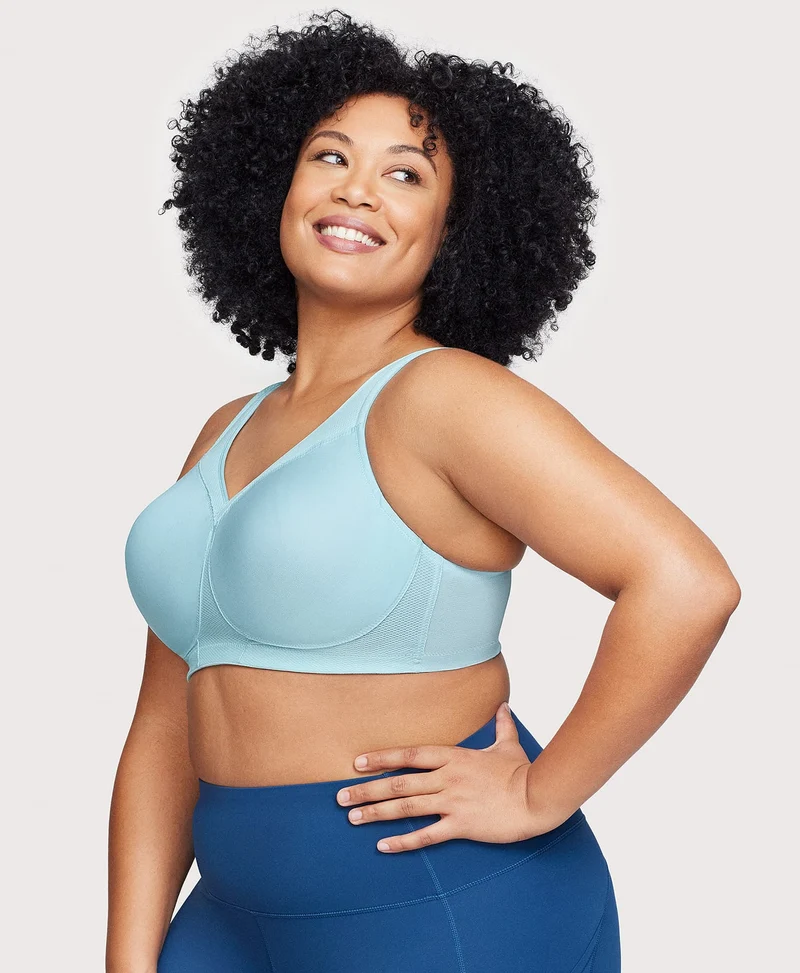 MagicLift Seamless Sports Bra Frosted Aqua