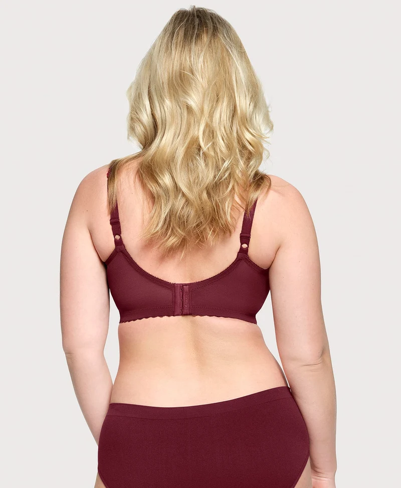 MagicLift Original Support Bra Burgundy