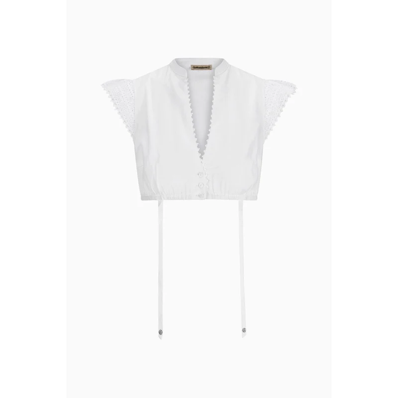 Dirndlbluse Josi in reinweiss