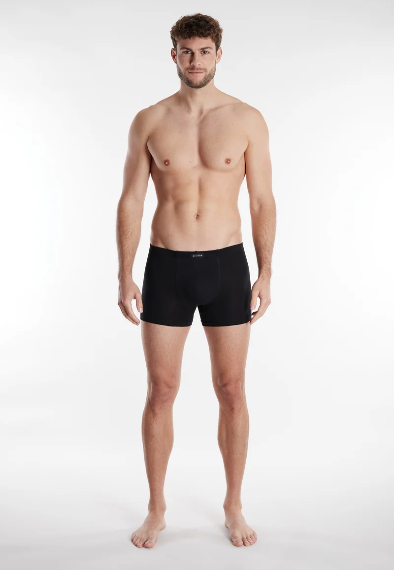 TOM TAILOR Pants 4er Pack schwarz-dunkel-uni