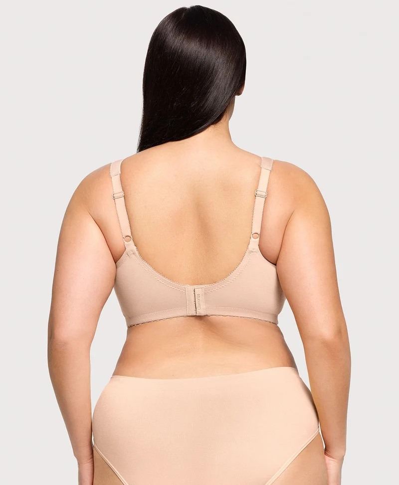 MagicLift Cotton Support Bra Cafe
