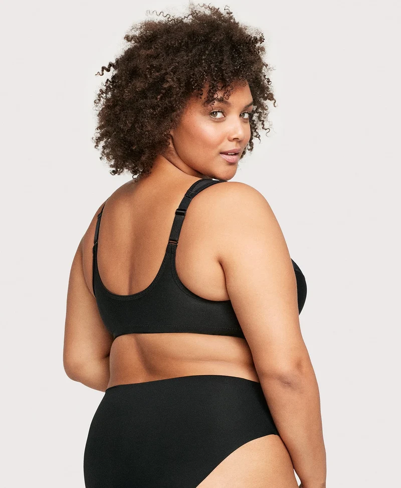 Front-Closure WonderWire Bra Black