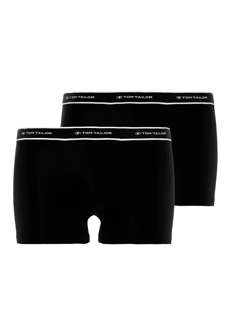 TOM TAILOR Hip Pants 2er-Pack black