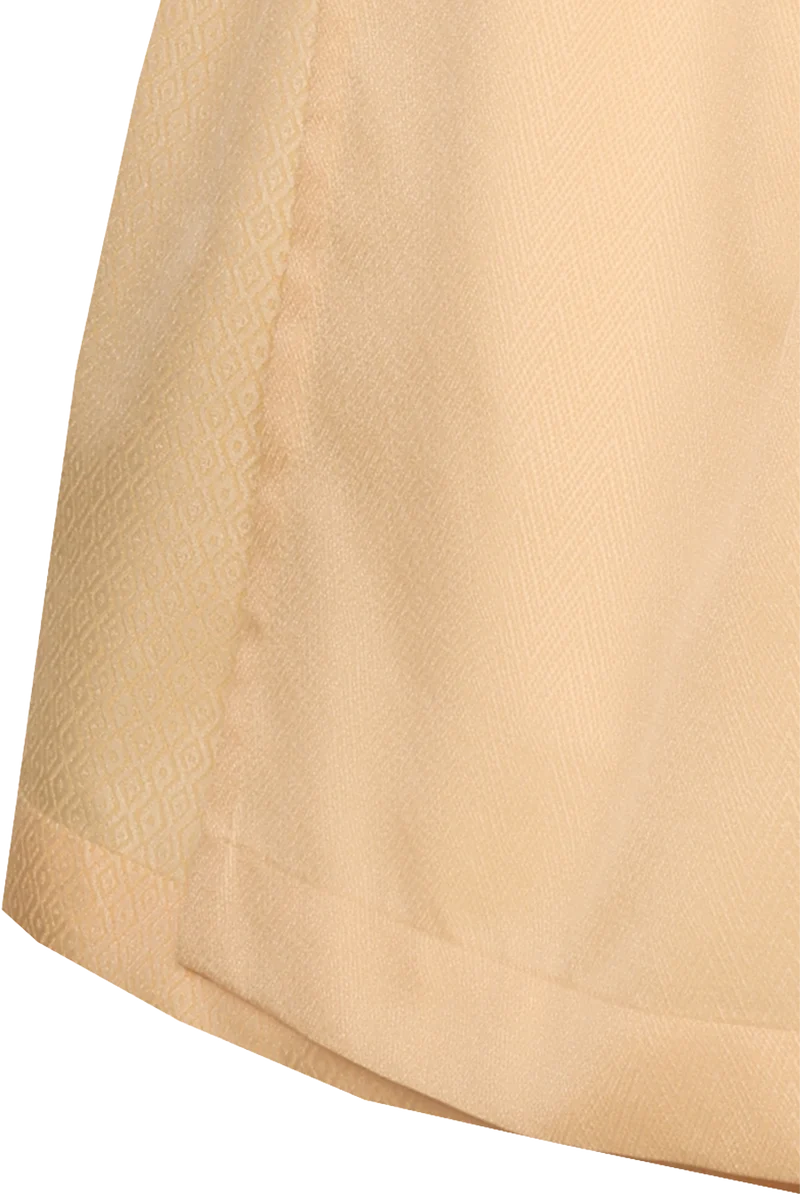 Midi-Dirndl in Bouclé-Optik mit Reißverschluss