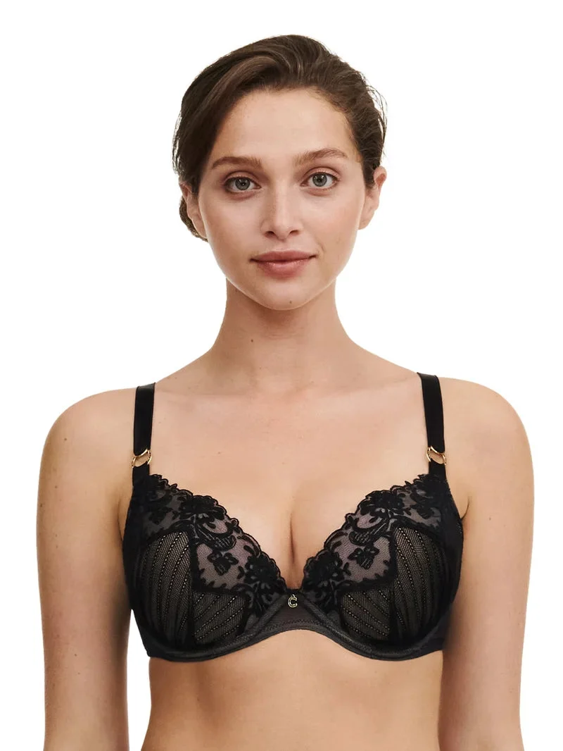 Chantelle - Cabaret Sauvage Push-Up-BH Schwarz
