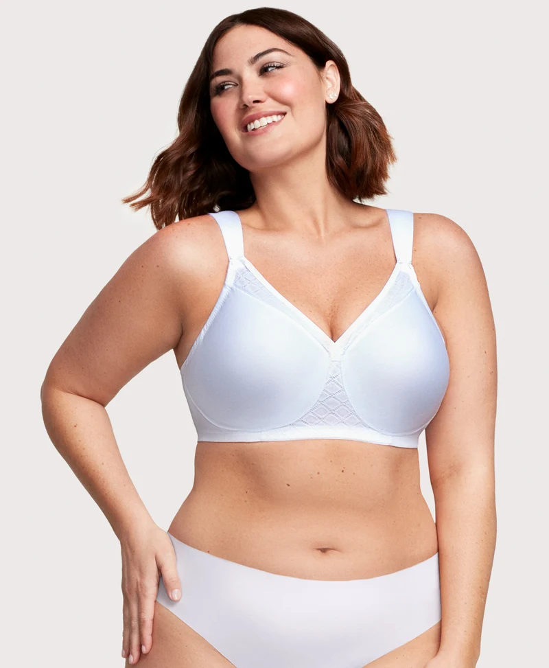 MagicLift Seamless Support T-Shirt Bra White
