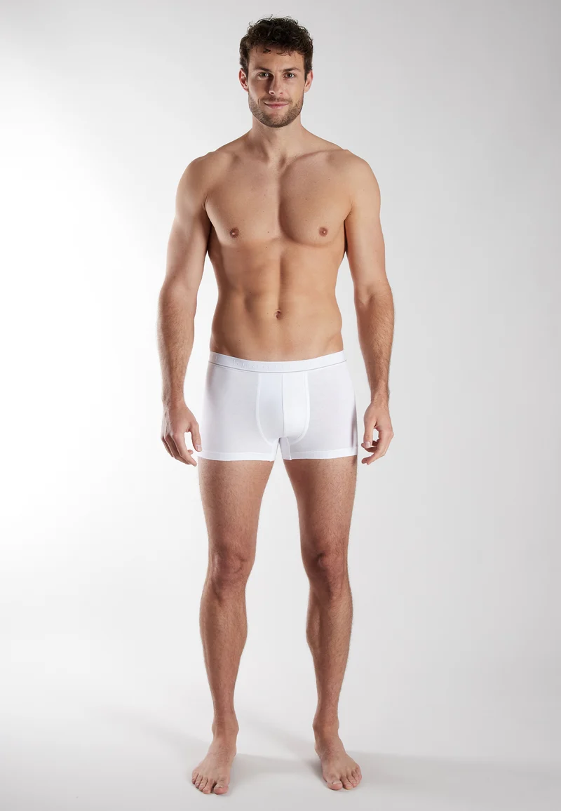 BUGATTI Pants, 2er Pack weiß-hell-uni