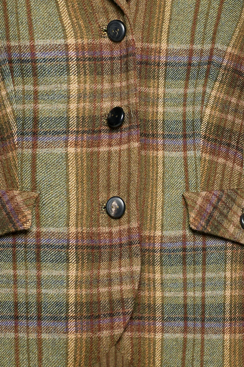 Glencheck Jacke
