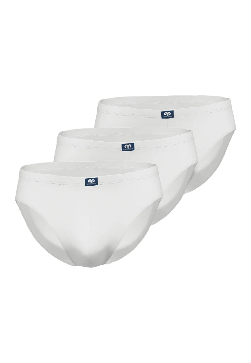CECEBA Sport Slip 3er Pack weiss