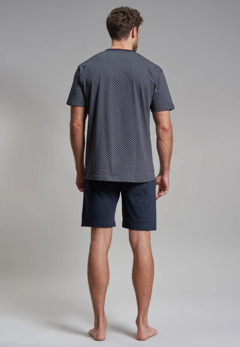 GÖTZBURG Shorty, V-Ausschnitt Navy