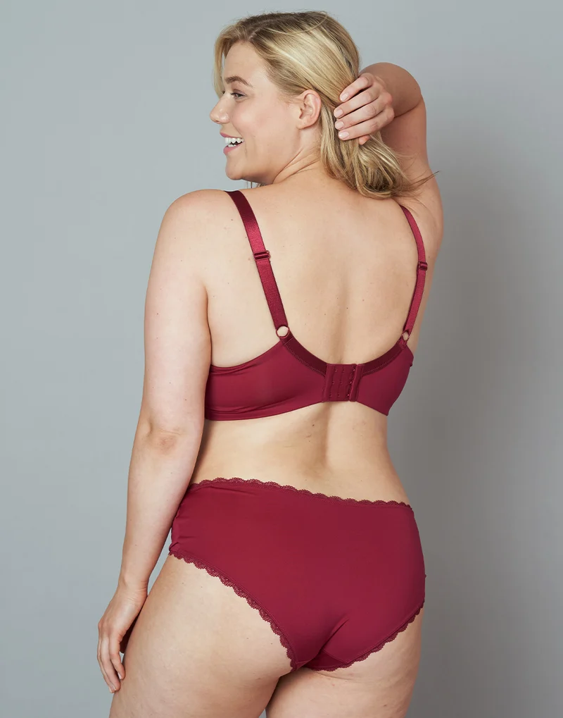 Panty Pure Basic Bordeaux