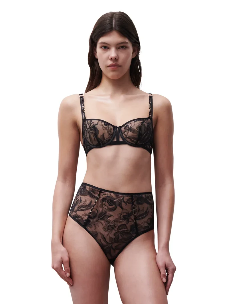 Chantelle - Spirits High-Waist Full Brief Schwarz