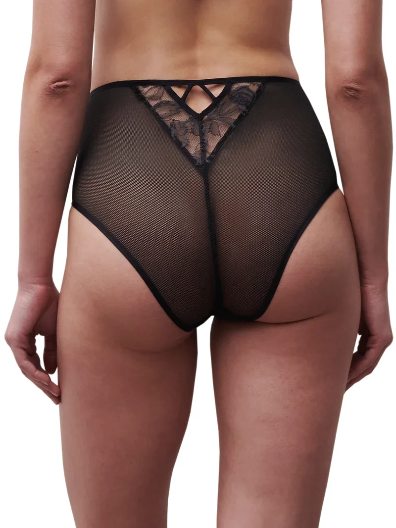 Chantelle - Spirits High-Waist Full Brief Schwarz