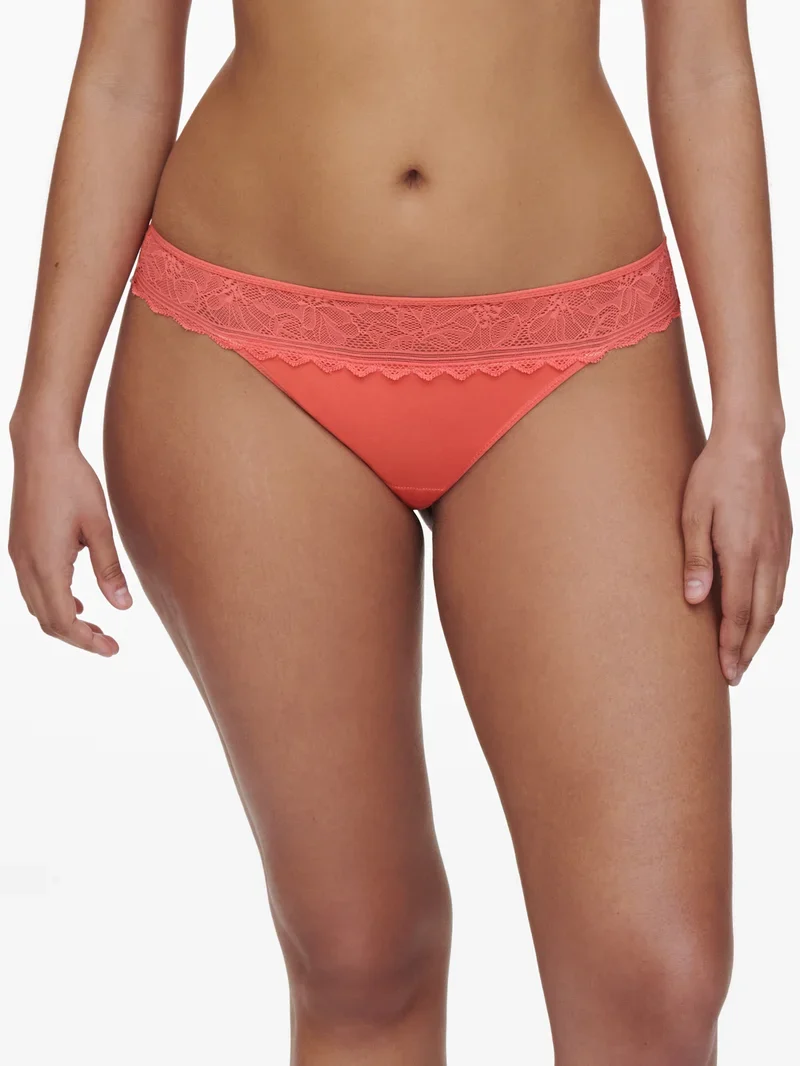 Chantelle EasyFeel - Floral Touch Tanga Coral