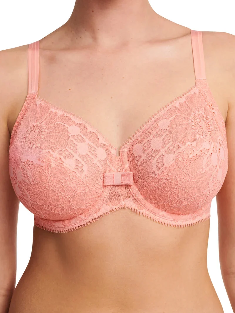 Chantelle – Sehr bedeckender Bügel-BH von Tag zu Nacht, Candlelight Peach