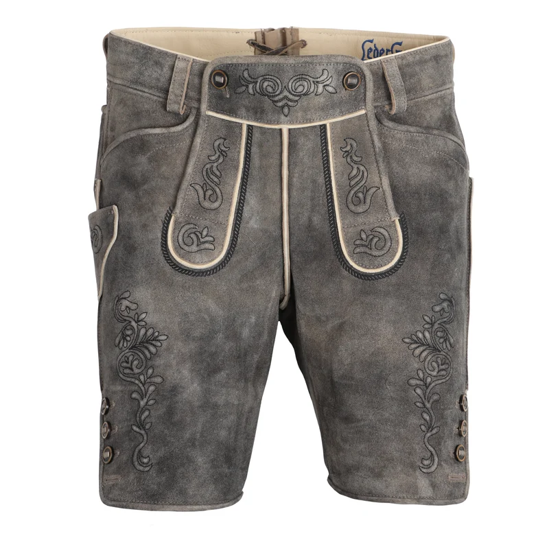 Lederhose Nebelschwarz
