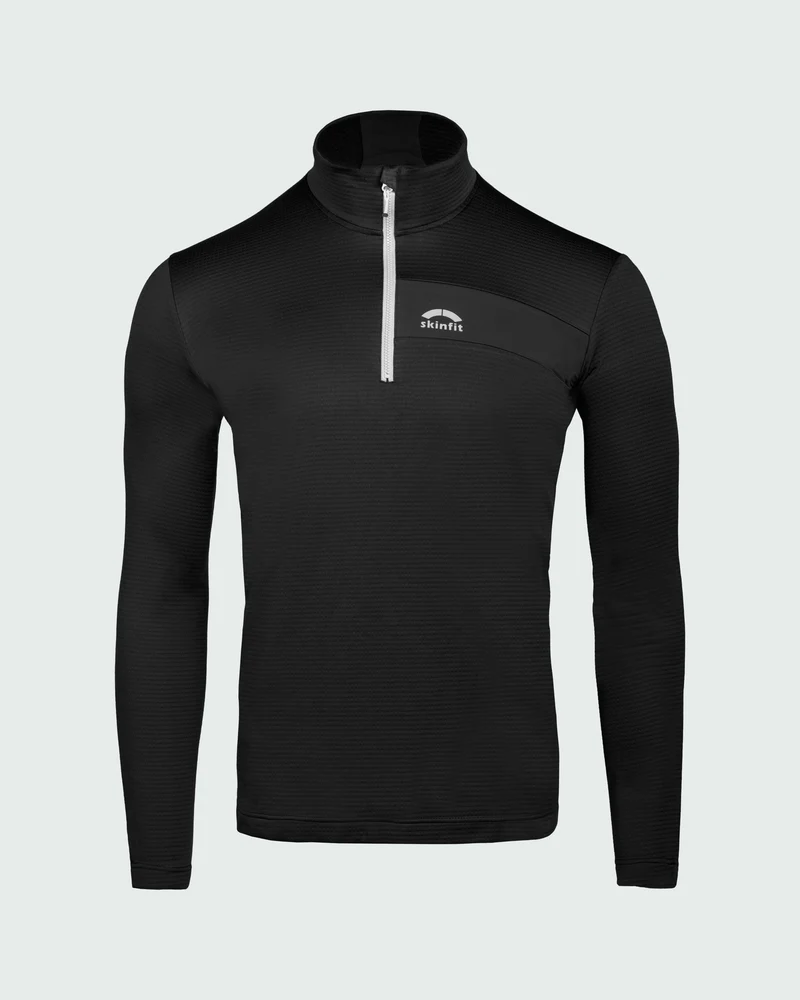 Mathon Active Grid Longsleeve Zip Shirt