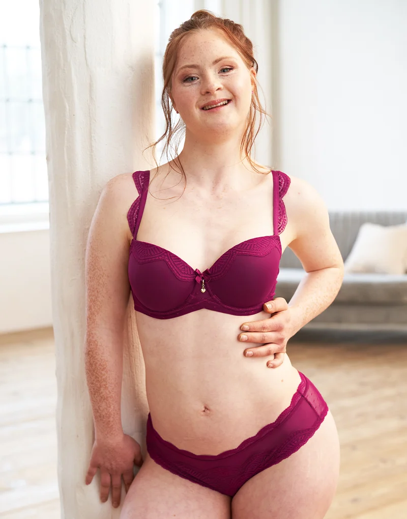 Panty Clara Bordeaux