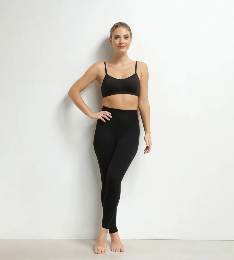 Leggings für Damen Schwarz Dim Comfywear