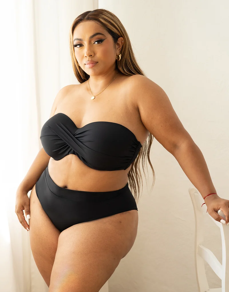Bikini-High-Panty Monaco Black