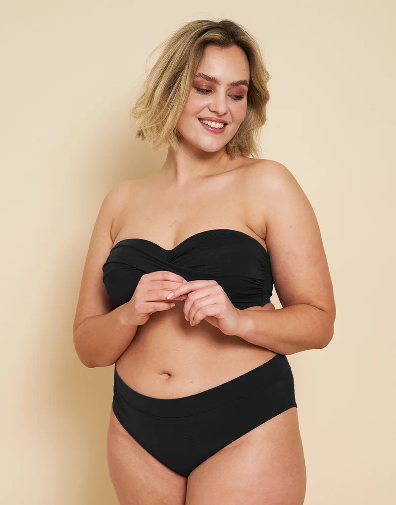 Bikini-High-Panty Monaco Black