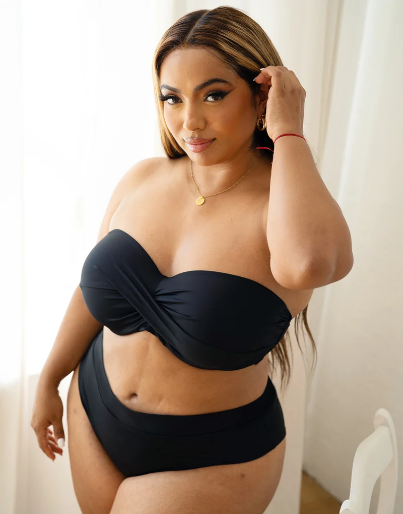Bikini-High-Panty Monaco Black