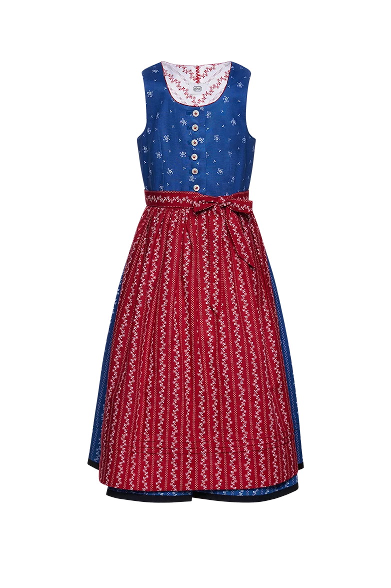 Dirndl Blaudruck
