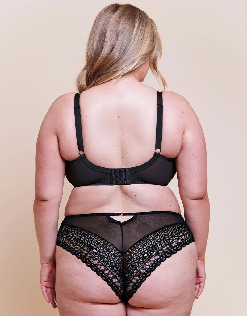 Curvy Kate Victory Nouveau Brazilian Brief Black