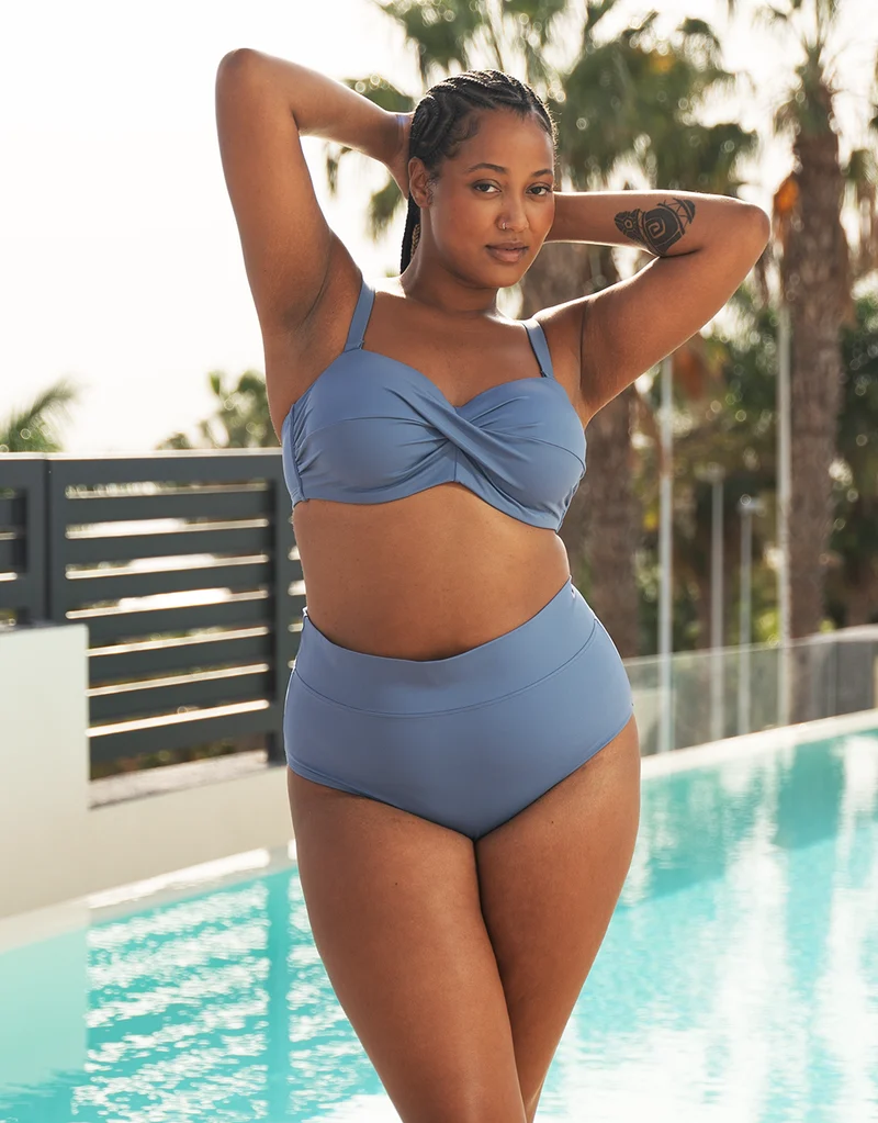 Multiway-Bikini-Top Monaco Doveblue