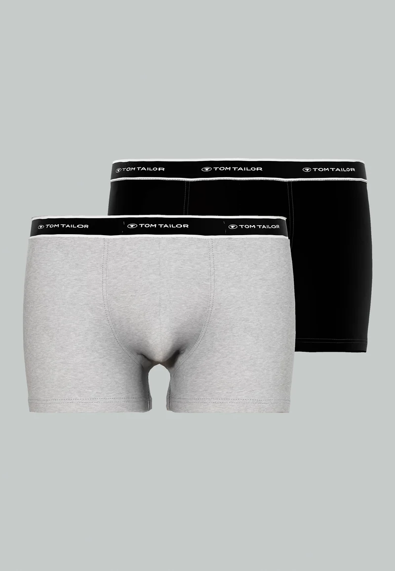TOM TAILOR Hip Pants 2er-Pack darkgrey melange