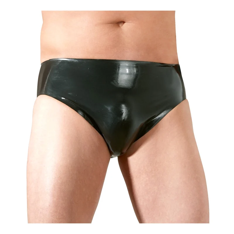 Latex Herren Penisslip M-XL mit Analdildo "Edamus"