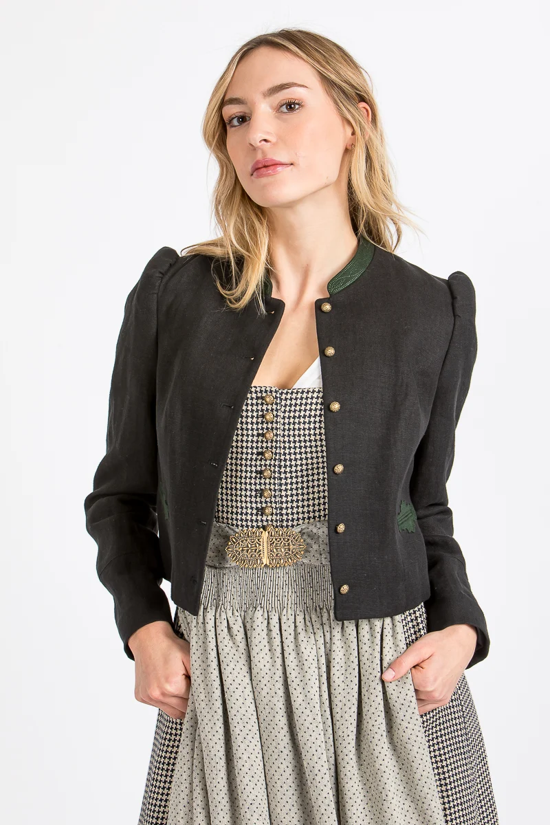 Gottseidank Trachtenjacke Flora Schwarz