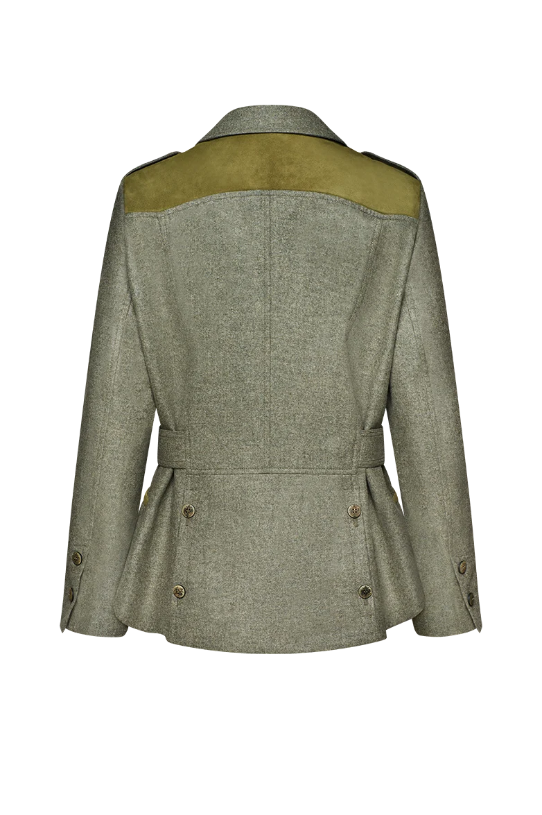Pirschjacke aus Loden