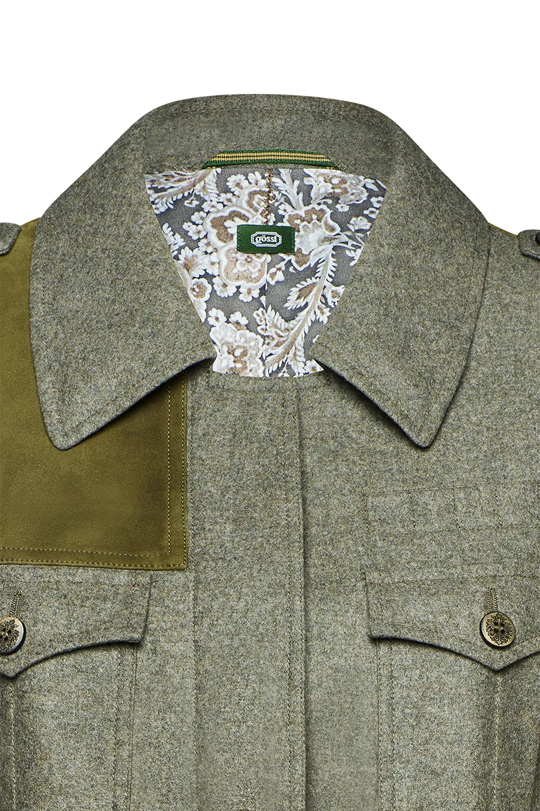Pirschjacke aus Loden