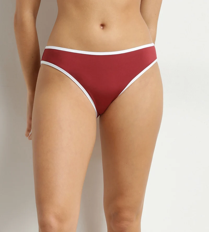 Bikini-Höschen für Damen Rot Dim Timeless